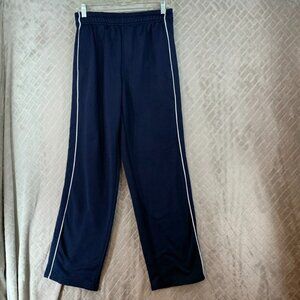 Everlast Mens Small Pants Navy Blue Straight Leg Pull On Athleisure Running Gym